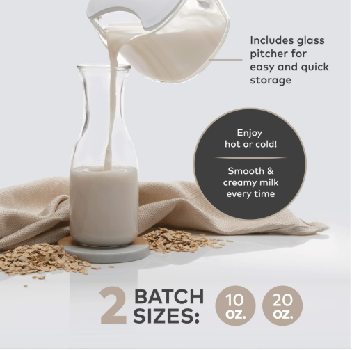 jayauk's tweet image. 🥛 Say goodbye to store-bought almond milk 👋
With the ChefWave Milkmade, you can make fresh, non-dairy milk in minutes.
✅ No soaking
✅ Self-cleaning
✅ 6 plant-based milk modes
✅ Delay amazon.com/dp/B09KBD72NV
#PlantBased #DairyFree #ChefWave #MilkMaker #VeganLife