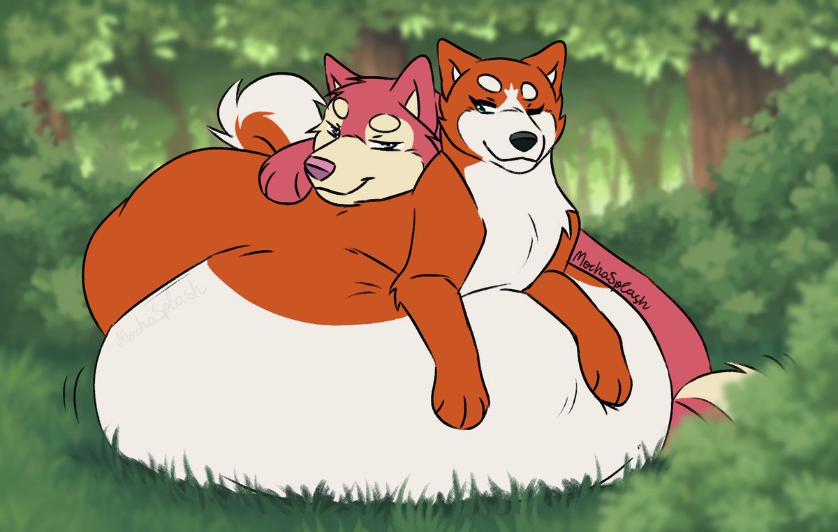 Art by <a href="/MochaSukii/">Suki</a> 

What da <a href="/PitchPine21/">Pitch Pine</a> doing with Azuki~?