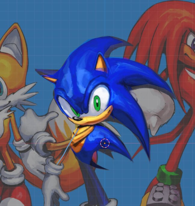 Knowing myself theres a chance i wont finish this but in the mean time WIPPPP darn it,
Credits to the goat <a href="/KornArt3/">KornArt</a> ofc for making the artwork in the first place!!!
#sonicart #SonicTheHedghehog #sonic