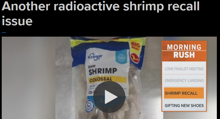 our shrimp is radioactive now

i grew up drinking chemical spill water so im probably immune, but y'all stay safe out there