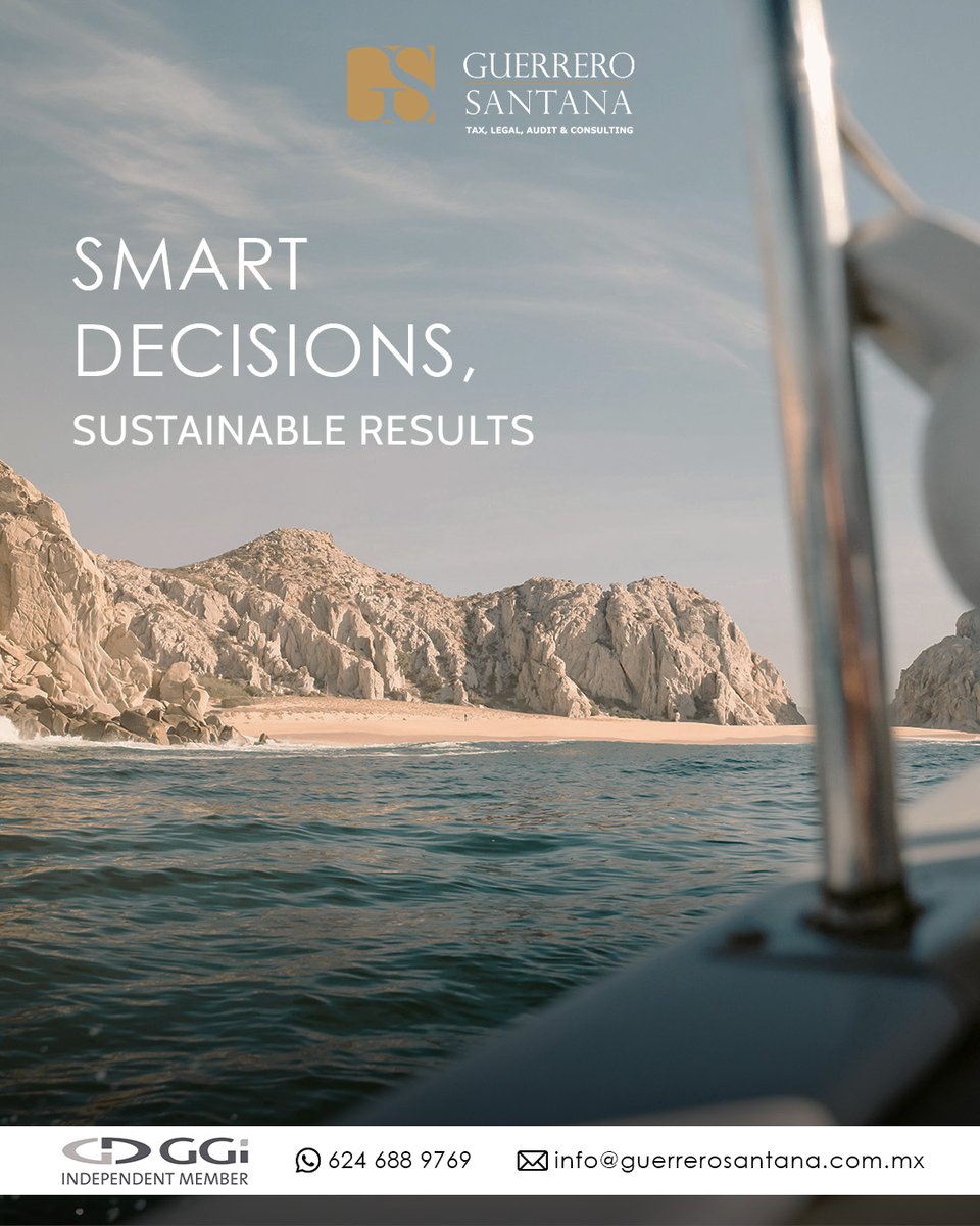 GS_firm's tweet image. At Guerrero Santana, we design strategic business plans that align your vision with informed, sustainable decisions.
We are part of GGI, the world’s leading alliance of independent professional services firms.
📞 Contact us: +52 624 688 9769
#ComprehensiveSolutions