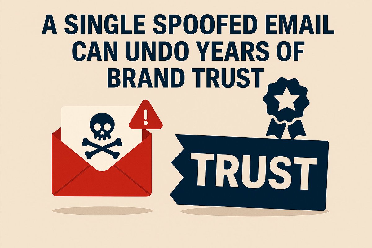hubtechnical's tweet image. 🤯 A single spoofed email can undo years of brand trust. EasyDMARC stops impersonation attacks and protects your reputation. Trusted by 175,000+ domains worldwide.
➡️ hubtech.com/contact-us/
#Hubtech #DMARC #Compliance #EmailSecurity #Cybersecurity #BrandProtection #Cybertrust