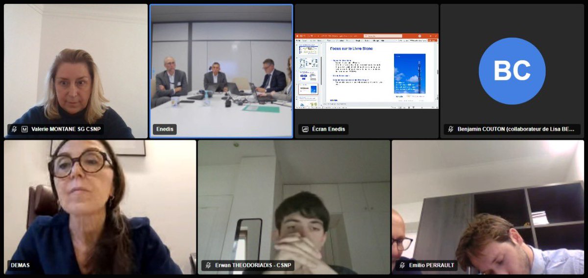 Les auditions du GT Résilience des réseaux numériques et de télécommunications piloté par <a href="/LisaBelluco/">Lisa Belluco</a>  et <a href="/demas_patricia/">Patricia Demas</a> se poursuivent avec  l’AFUTT , l’<a href="/Arcep/">Arcep</a> , <a href="/enedis/">Enedis</a> et @InfraNum 
▶️ interdépendance des réseaux 
▶️ solutions technologiques souveraines
▶️ financements