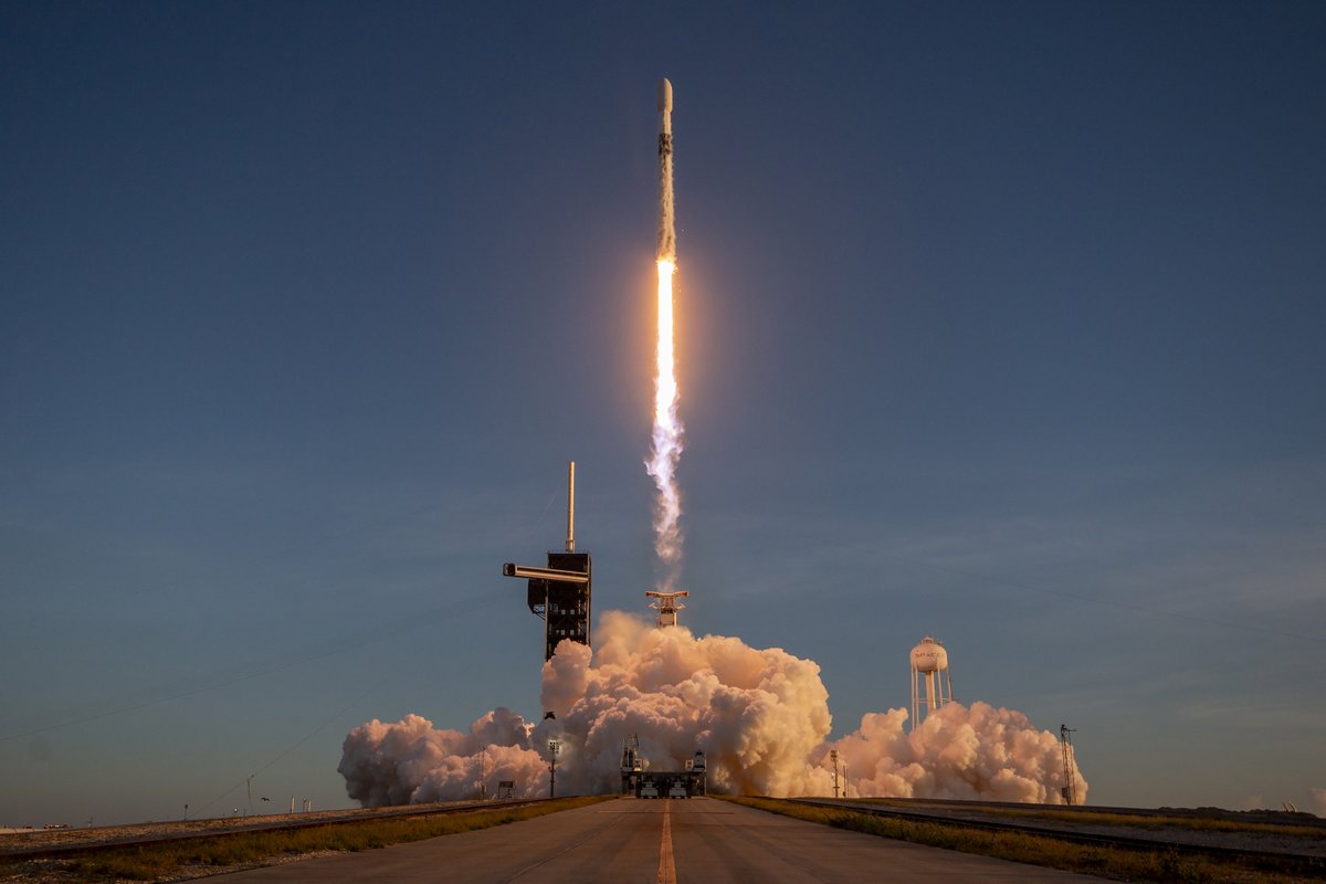 SpaceX's tweet image. More photos from this morning&apos;s Falcon 9 launch of IMAP
