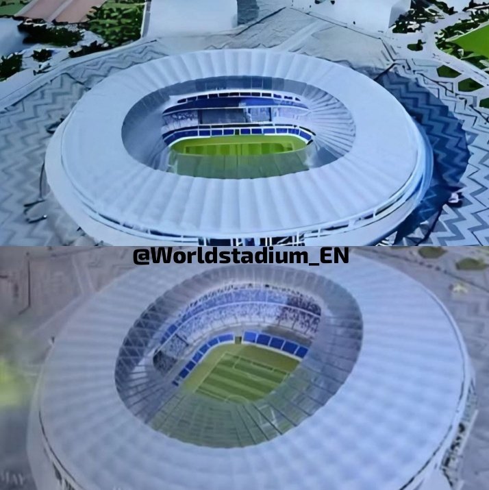 🚨 Exclusive

🇲🇦🔜🏟 Here are new images of the design for the Grand Stade de Tanger
