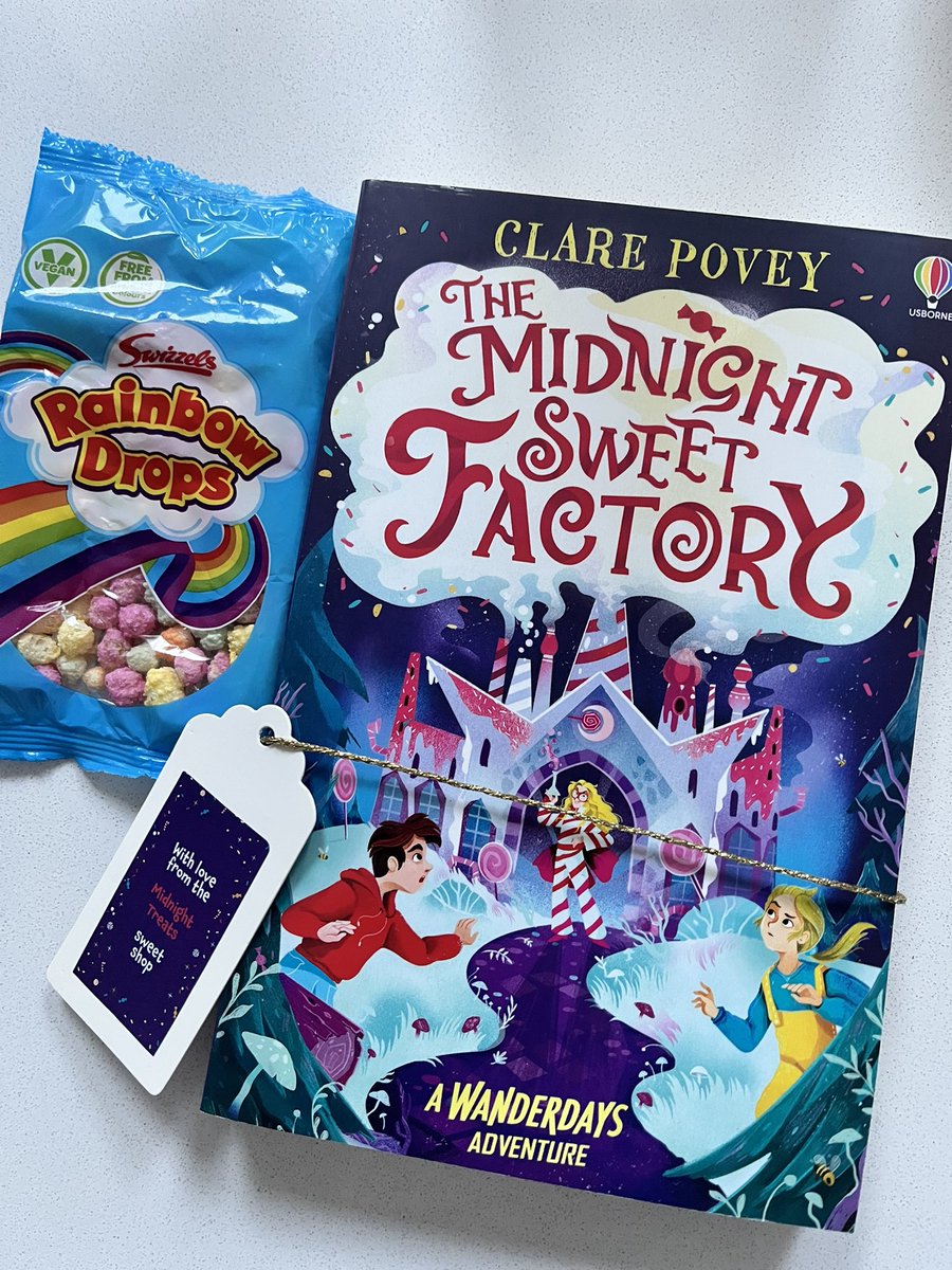 Thanks <a href="/Usborne/">Usborne Publishing</a> for The Midnight Sweet Factory - I loved the 1st Wanderdays adventure so can’t wait for this 2nd instalment. Wonka meets Spy Kids 🤩 Out now for 8+.
<a href="/ClareFPovey/">Clare Povey</a>