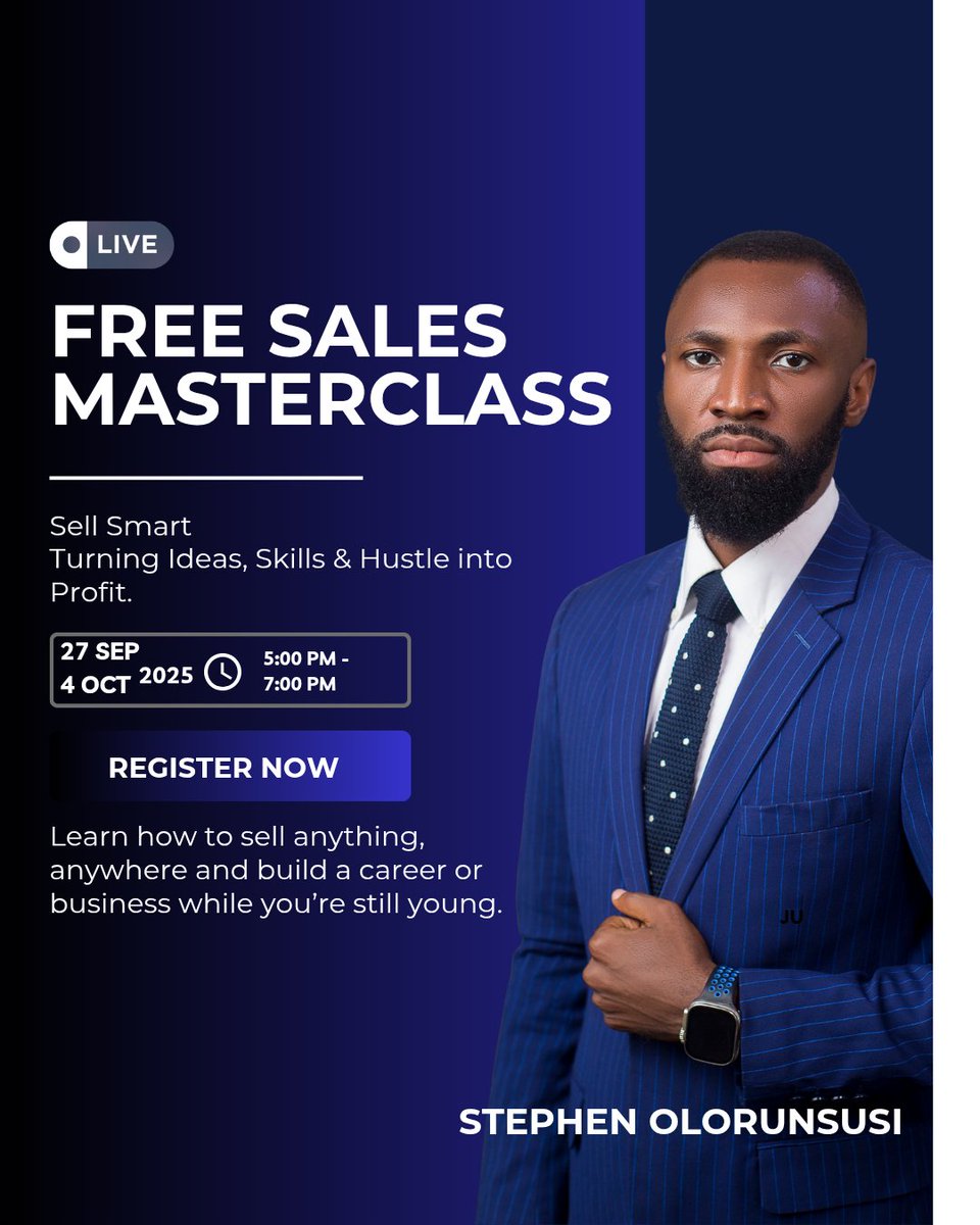 Stephen Olorunsusi tweet media