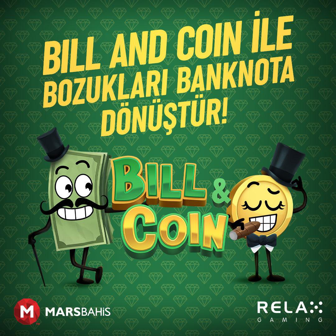 Bill &amp; Coin ile bozukları banknota dönüştür❗

Relax Gaming para dağıtıyor ❗

Marsbahis slot oyunlarının yeri ❗

#RelaxGaming  #Marsbahis

#MarsbahisGiriş 
bit.ly/MarsbahiseGire…