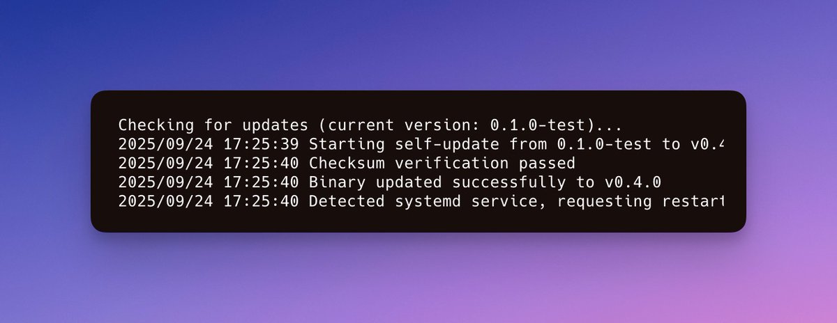 Implemented an auto-updater for the Tailstream agent github.com/tailstream-io/…