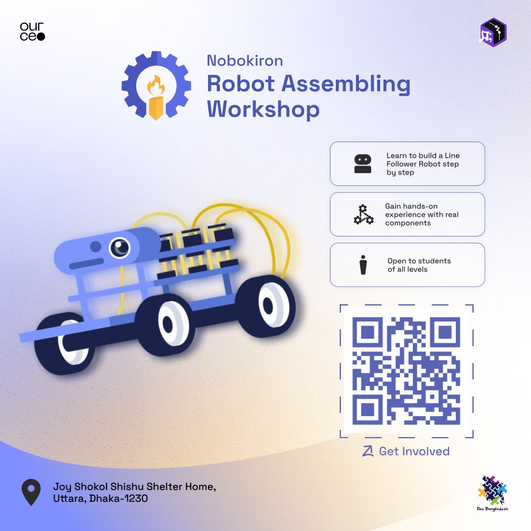 Hey people! 🚀 Thrilled to launch our very first event "Nobokiron" ✨ Presented by <a href="/source_edu/">Source by OURCE</a>  (an initiative of OURCE) with the amazing support of our strategic partner <a href="/GiveBangladesh/">Give Bangladesh Foundation</a>  &amp; technical partner The Graffiti Team. 
Stay tuned — big things ahead!