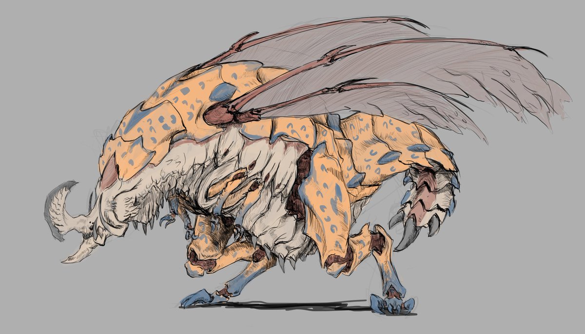 Random bug monster design 
#conceptart