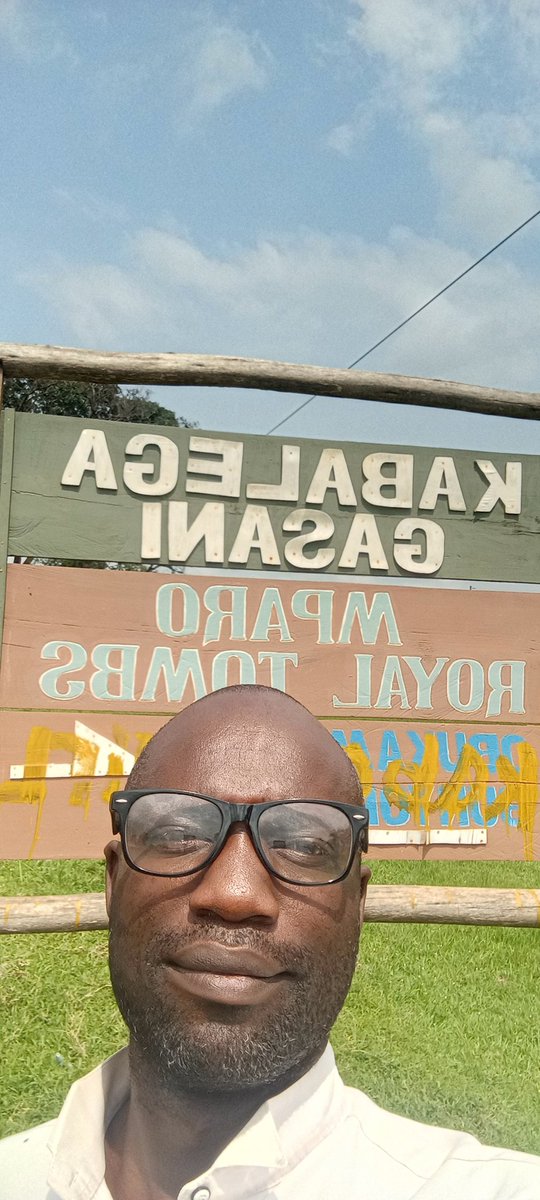 At Mparo Royal Tombs
Kabalega lega