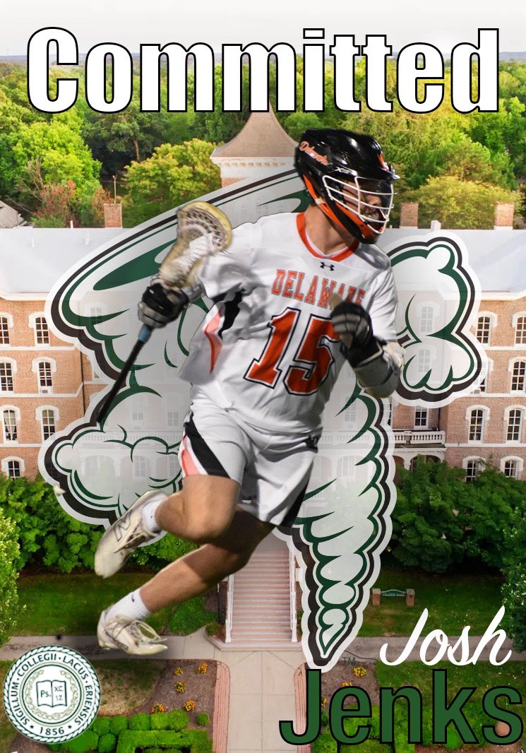 Congratulations to senior Josh Jenks on his commitment to further his academic and lacrosse career at Lake Erie! Proud of you, Josh!