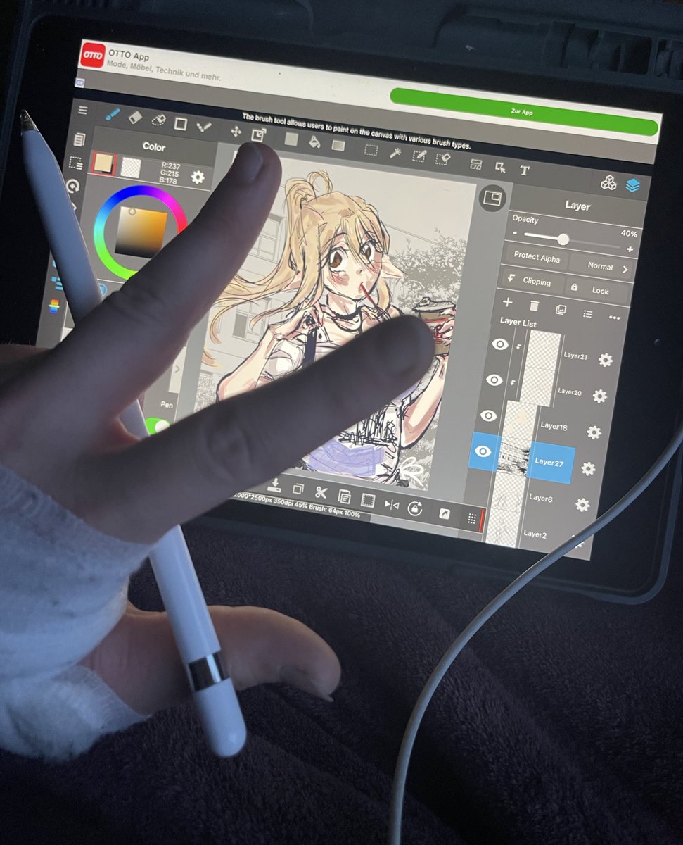 Lucy WIP bc I saw this outfit and I thought she’d look good in it 👍🏻

Ft my injured hand bc I lifted too heavy things at work lol

#FAIRYTAIL #WIP #lucyheartfilia