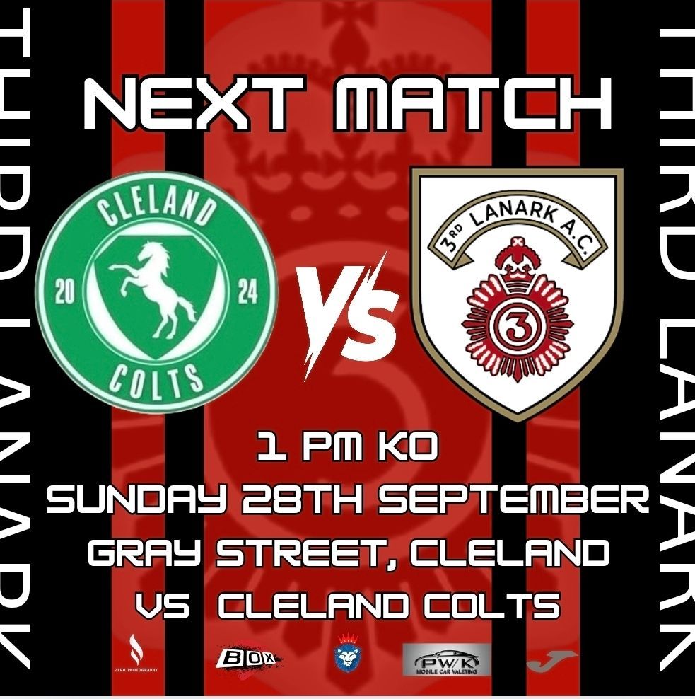 thirdlanarkafc_'s tweet photo. 1 pm KO β½οΈ
Sunday 28th September π
Gray Street Astro, Cleland π
Vs Cleland Colts ποΈ
@BoxGlas
@GDSFC2008
@CmilkComFoot
#sundayleague #sundayfootball #glasgowfootball #glasgow #gdsfc #gdsfcfootball #football #upthethirds #thirdlanark #thirdlanarkafc https://t.co/uqgaO4VmzZ