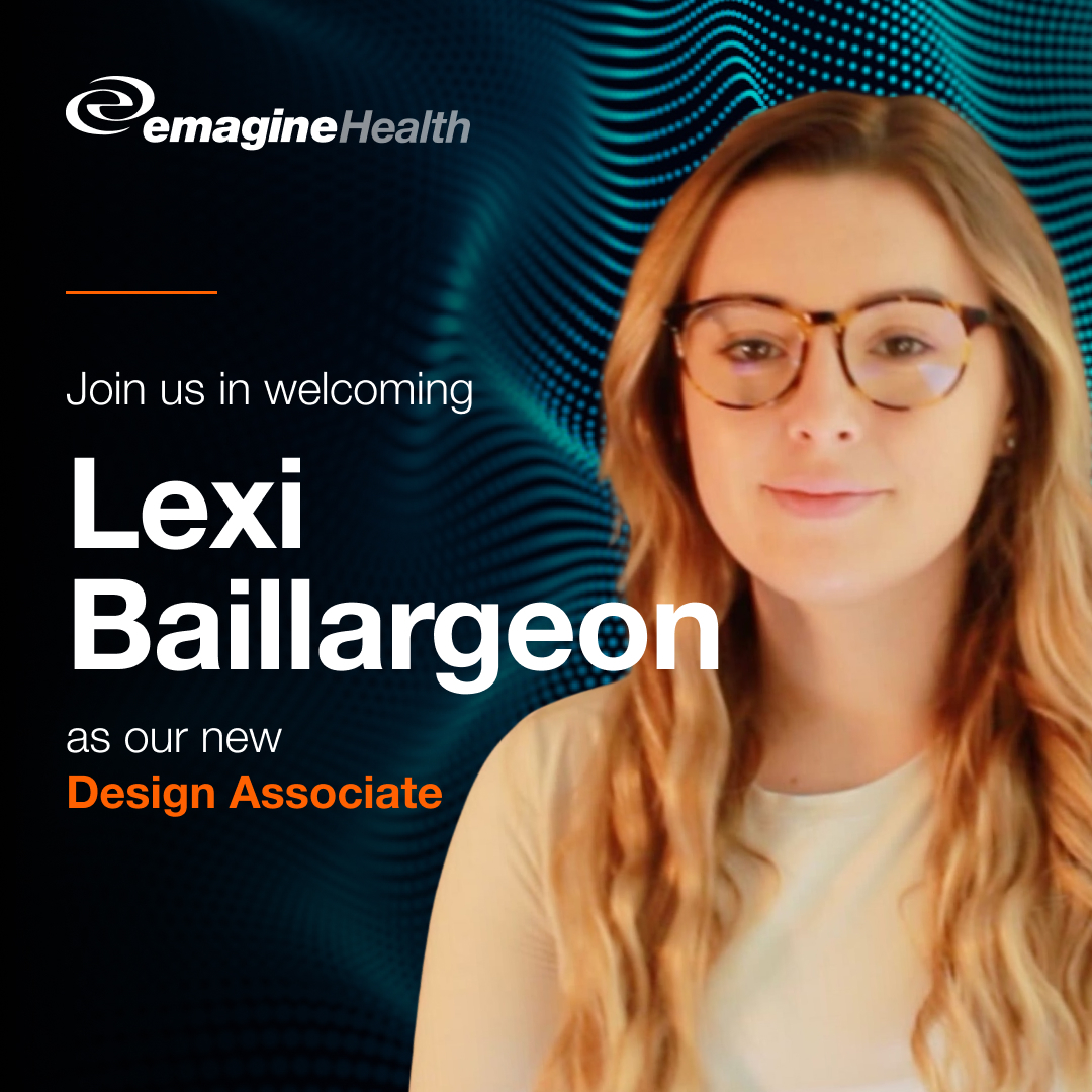 emagineusa's tweet photo. We'd like to extend a warm welcome to Lexi Baillargeon, our new Design Associate. Welcome to the emagine team, Lexi! https://t.co/1RypTic8rG