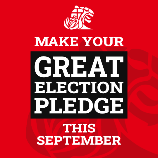 Our Chairman Dean has pledged to Crisis. Our CEO Michael has pledged to Children with Cancer UK.

Join Dean's #GreatElectionPledge; donate 10p per valid vote cast this election to your chosen charity.

Make your pledge. Support your community. Choose your fight this September.