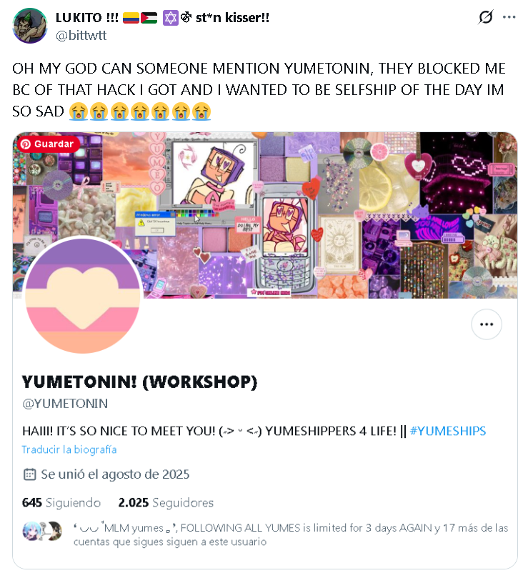 ื
เฟ luko ! ? ๐จ๐ด โ
๐บ๐ฆ ๐ต๐ธ tweet media