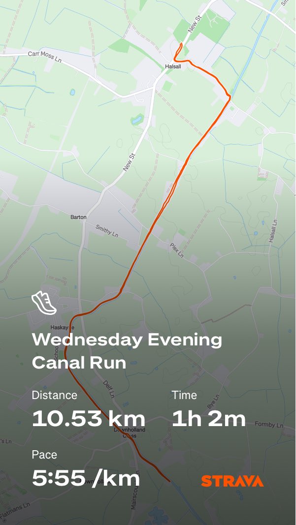 bigbaddoctor's tweet photo. After work runs are the absolute best
Time to reflect and refresh
Tough in work atm
#mindfulness #canalrunning #halsall #leedsliverpoolcanal https://t.co/ZRVSEhGgI2