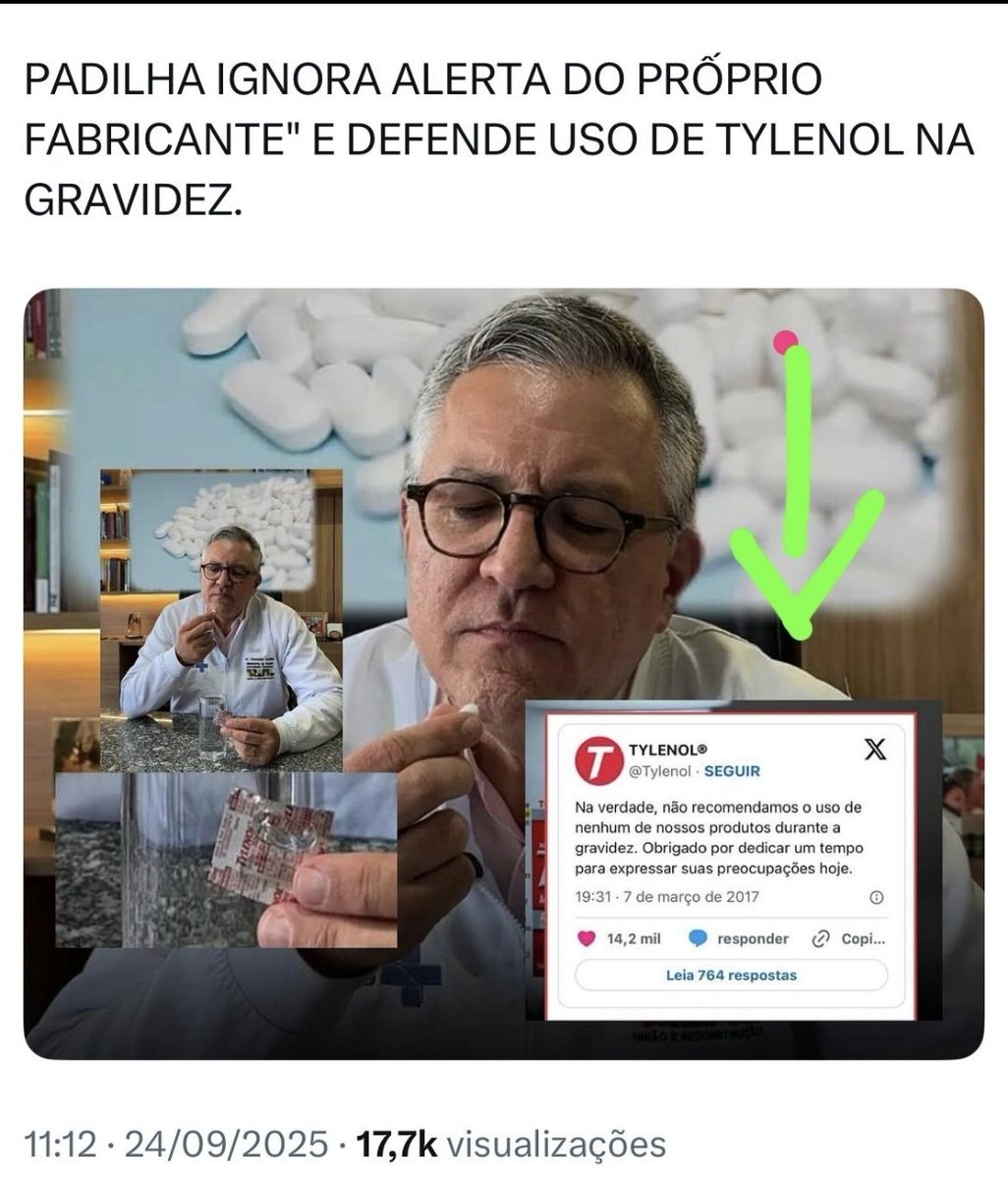 AngelimOtavio's tweet photo. Quando a ideologia fala mais alto 
que a ciência! https://t.co/D26q9IITow