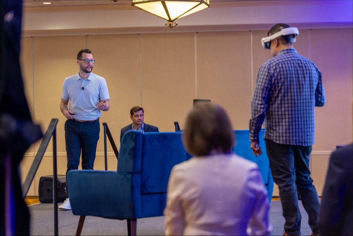 The PartsSource Leadership Summit panel session “Transforming Talent and Knowledge Management with Tech-Enabled Innovation” explored strategies for addressing the talent gap and embracing innovative tools like NVRT Labs virtual reality and augmented reality training.