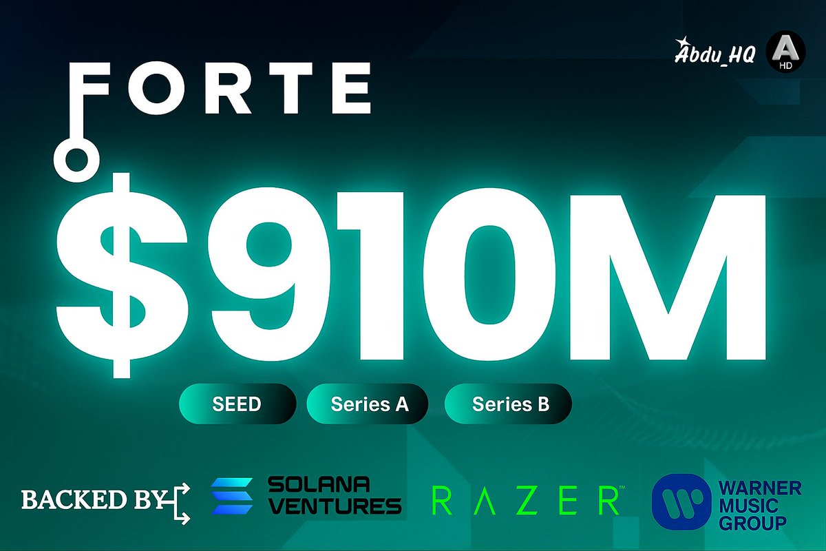 SmCrypto_bro's tweet image. Easy-to-farm project $FORTE has already raised $910M!! 💰🔥
💎 Solid funds
⏳ Time: 5 mins
🪂 Completely free
Claim the Airdrop with this thread 🧵👇

#ForteProtocol #ForteAirdrop #PioneerStone #GalxeQuest #CryptoAirdrop #Web3Gaming #CryptoRewards #NFTDrop #Airdrop2025