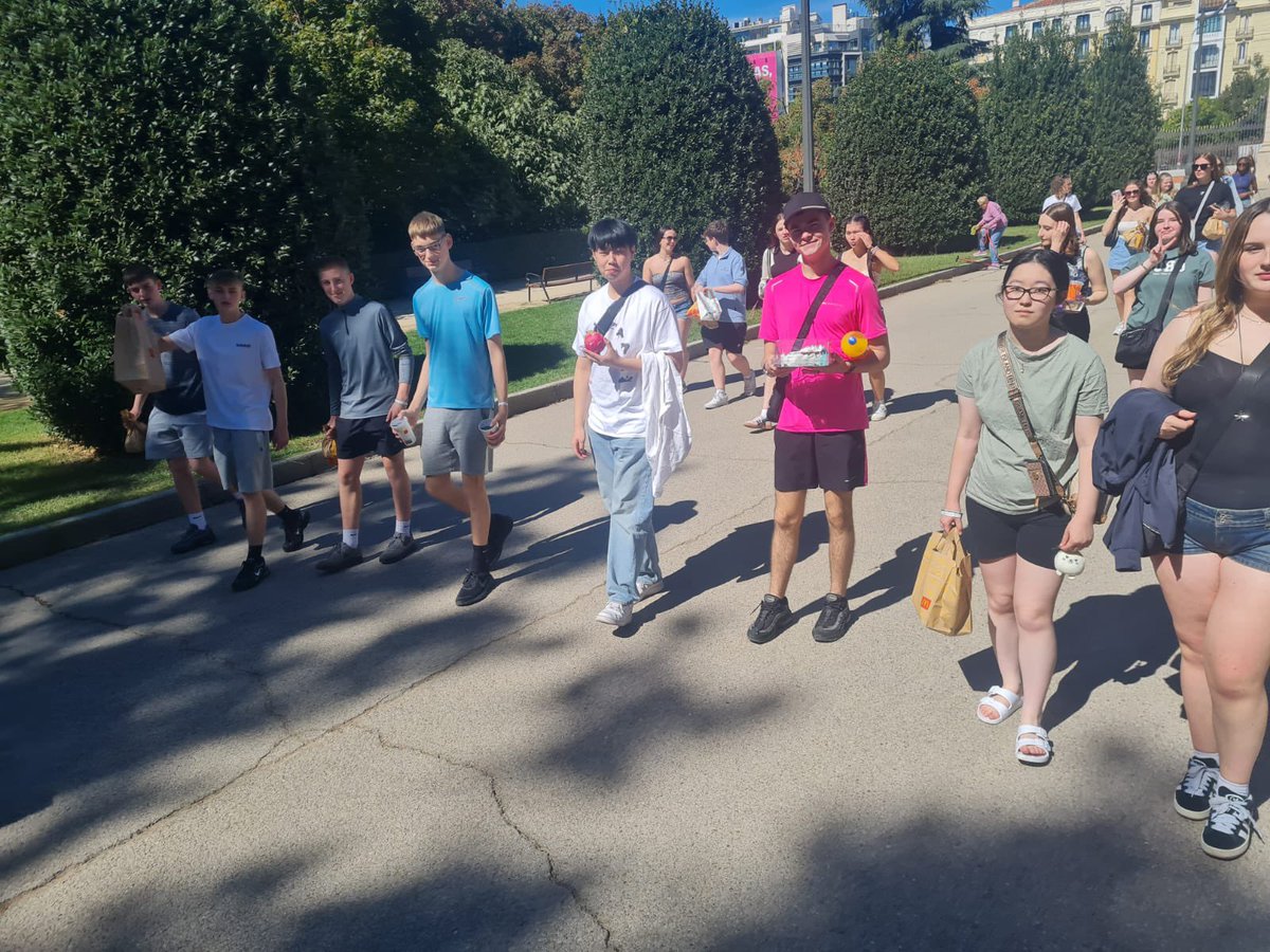 StModansML's tweet image. Having a great time in Madrid! 🇪🇸