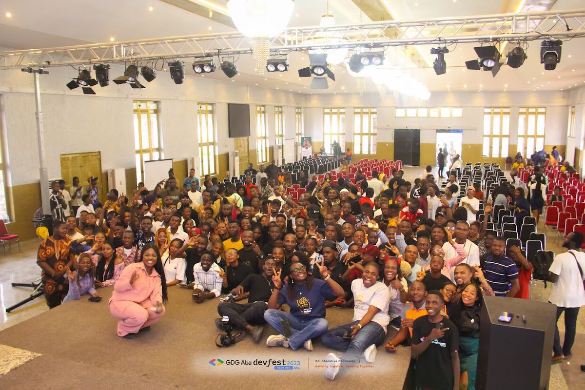 gdg_aba's tweet photo. Imagine your friends sharing DevFest Aba pictures — codelabs buzzing, hackathons intense, speakers dropping gems… and you weren’t there. 👀

🎟 Tickets: ₦2,000 (+ service charge)

👉 https://t.co/kyMZx7A7gP 

Date: Dec 6, 2025

Time: 10:00 AM

#DevFestAba2025 #GDGAba https://t.co/l2LJi4V2B5