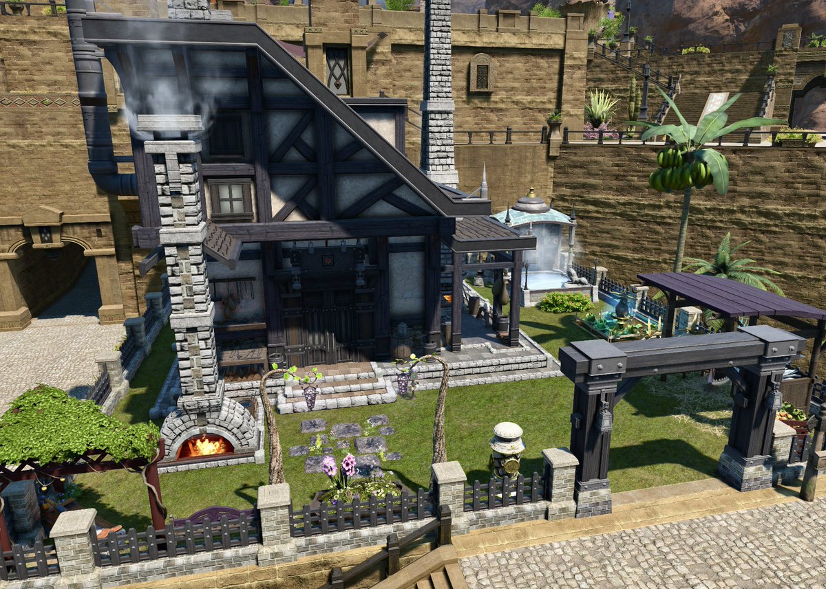 TragicTonberry's tweet photo. I’m not much of a decorator but I’m pretty proud of our new FC yard
#FFXIV #FinalFantasy #MMO #Lalafell https://t.co/hFB84Q6vOJ