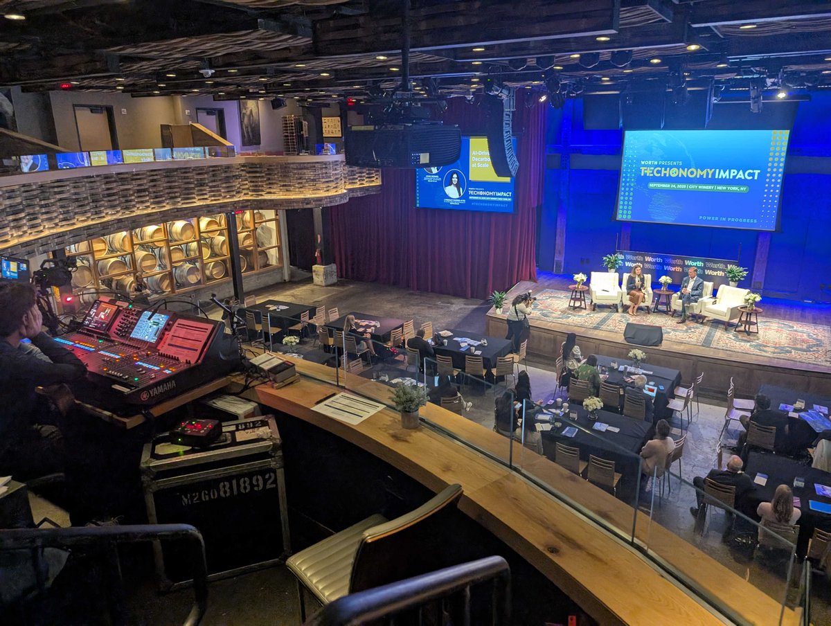 techonomy's tweet image. That’s a wrap on the first half of #TechonomyImpact 🌍💡

Powerful conversations so far and we’re excited to carry this energy into the second half of the day.

Stay tuned for more highlights!

#ClimateWeek