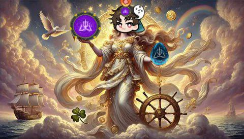 ⚠️Hey, the "crazy" bro is raffling off a valuable artifact. 😊
🔯Fulfill all the conditions, and who knows with what result the wheel of Fortune will turn!!! 🤞