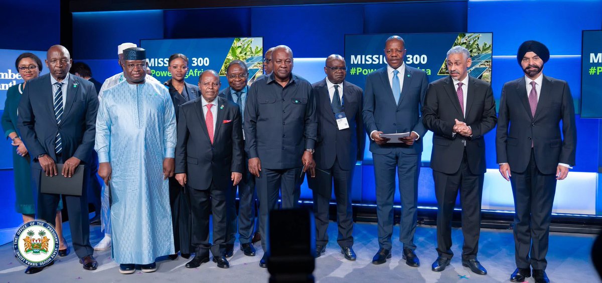 Sierra Leone’s Landmark USD 2.2 Billion Mission 300 Energy Compact Endorsed

New York, USA, Wednesday 24 September 2025 - Sierra Leone has achieved a historic milestone with the official endorsement of its USD 2.2 billion Mission 300 Energy Compact, the largest infrastructure