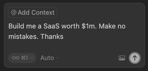 Build me a SaaS worth $1M. Make no mistakes.

This is the impossible standard founders carry in their heads.
But truth is every $1M SaaS was once a messy MVP. Mistakes aren’t failure.

With projina.top build fast

#BuildInPublic #Startup #Founders #SaaS #Productivity