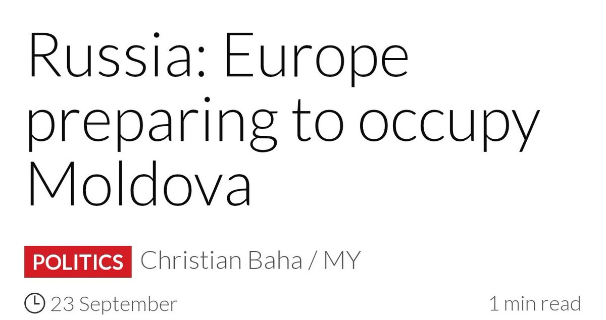 TheFl0orIsLaVa's tweet image. Says the only country that currently occupies parts of Moldova 🤦‍♀️