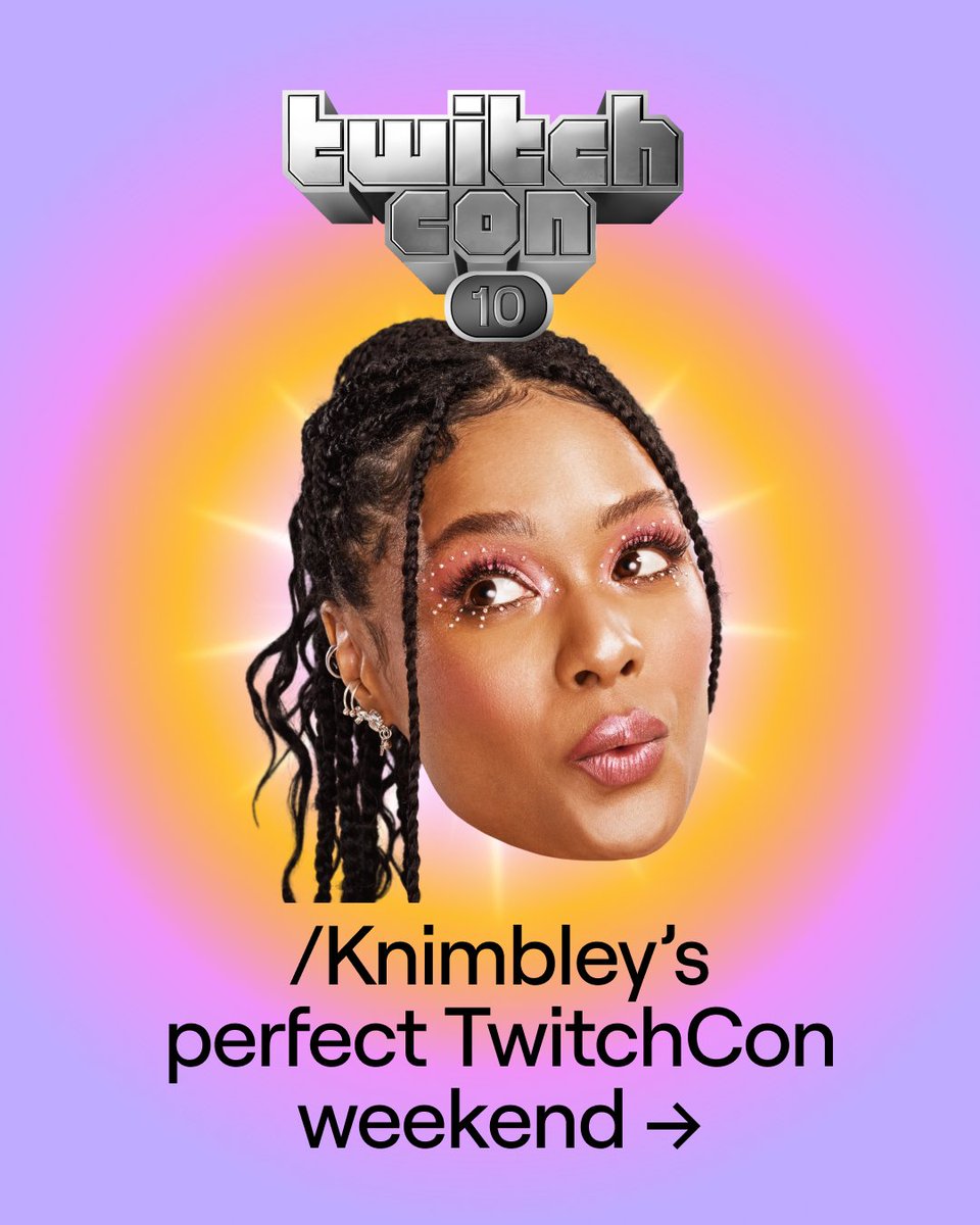 TwitchCon's tweet image. /Knimbley’s TwitchCon itinerary has us all excited–have you planned your weekend yet?

Full schedule here: twitch.app.link/JVrLYiEApVb