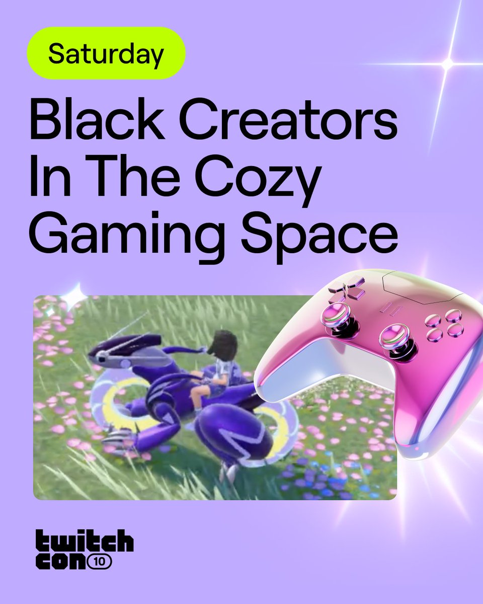 TwitchCon's tweet image. /Knimbley’s TwitchCon itinerary has us all excited–have you planned your weekend yet?

Full schedule here: twitch.app.link/JVrLYiEApVb