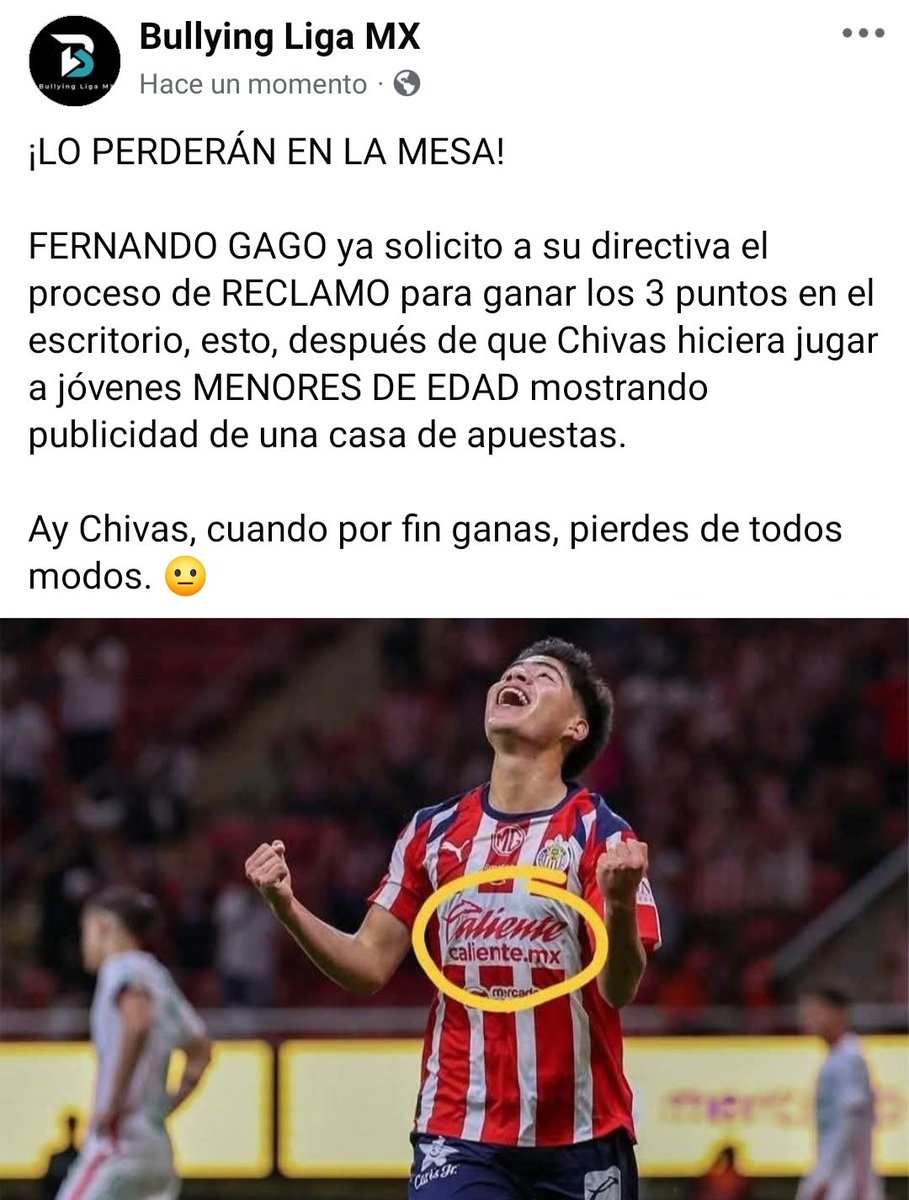 Bullying Liga MX tweet media