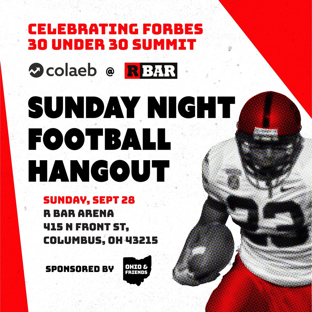 Check out "Celebrating Forbes 30u30: Sunday Night Football Watch Party" eventbrite.com/e/celebrating-… <a href="/eventbritehelp/">Eventbrite Help</a>