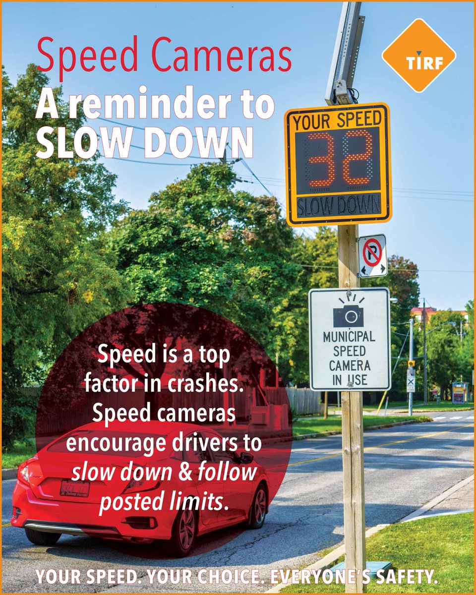 #ICYMI - TIRF released Examining Automated Speed Enforcement Programs in Canada (9/24). It identifies challenges &amp; lessons learned re #laws &amp; policies, tech, location types, private partnerships &amp; ways #data support &amp; evaluate programs. tirf.ca/projects/autom… #speeding #research