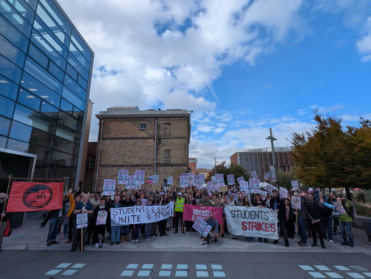 Leicester UCU tweet media