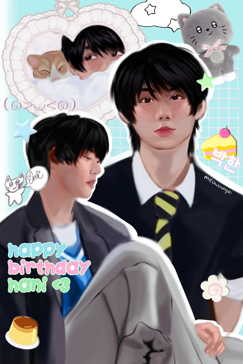 🍰 emi ♡ park han bf tweet media