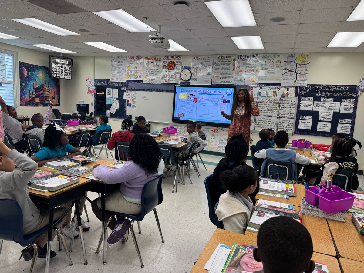 A display of excellence during tier 1 instruction <a href="/Lindalentink8/">Linda Lentin K-8 Center</a> #4thgradeELA