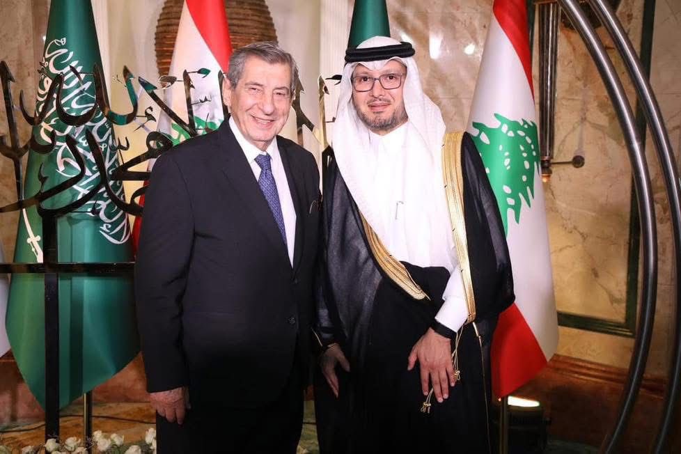 مع السفير وليد البخاري بمناسبة العيد الوطني للمملكة