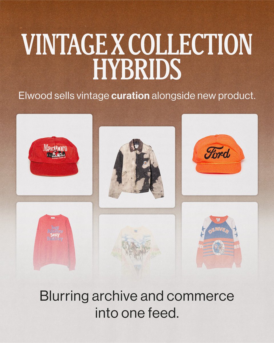 orenmeetsworld's tweet image. Ecommerce websites are starting to look... much different than 18 months ago
- buying guides vs lookbooks (Rains, Aether)
- pro teams with product picks over showcases (On)
- vintage/curation and new products side by side (Elwood)
- integration with discords and reddit vs social…