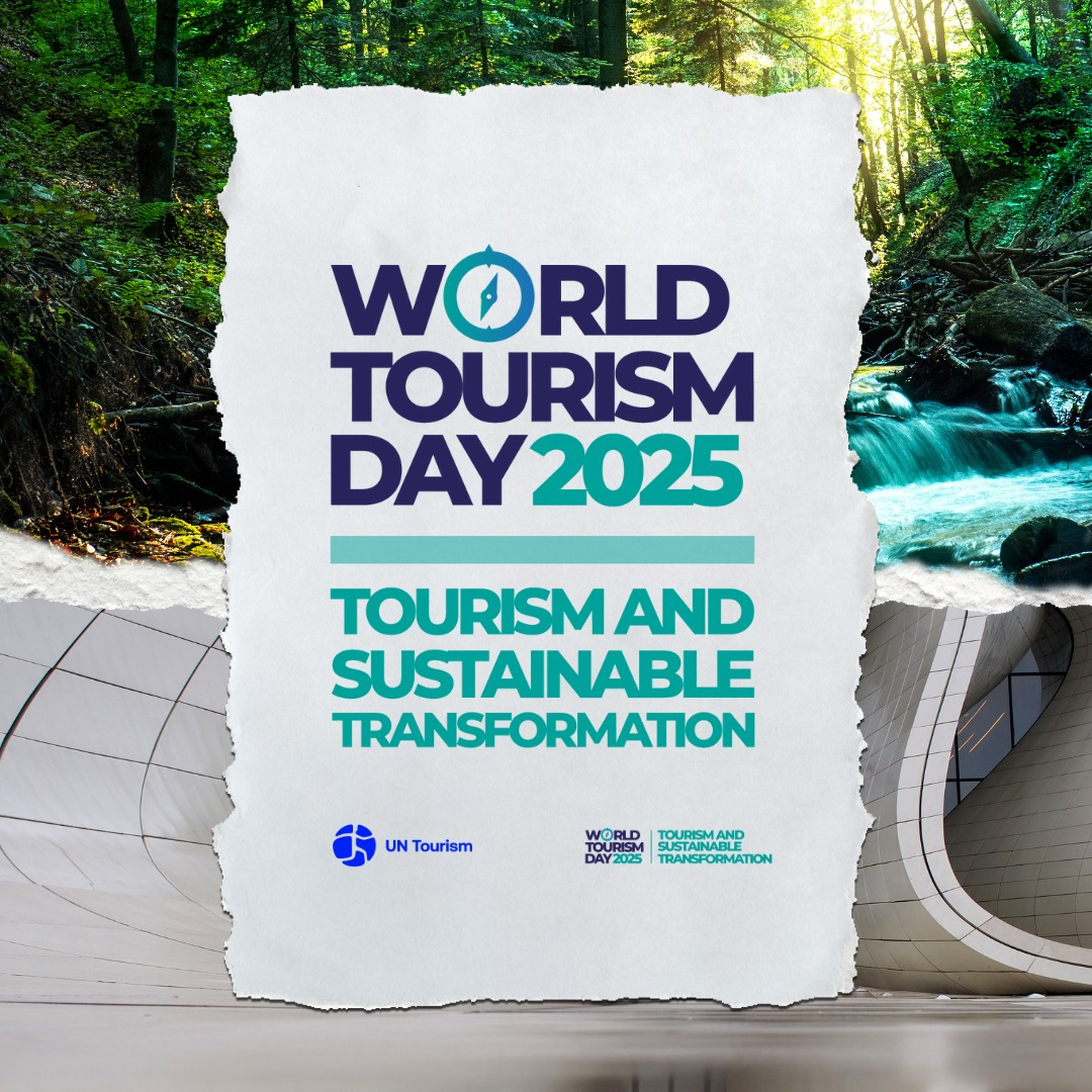 🌍 𝗪𝗼𝗿𝗹𝗱 𝗧𝗼𝘂𝗿𝗶𝘀𝗺 𝗗𝗮𝘆 𝟮𝟬𝟮𝟱 ✈️
Il 27 settembre si celebra la Giornata Mondiale del Turismo, un’occasione per riflettere sul ruolo centrale che il turismo riveste a livello globale e nazionale.

#WorldTourismDay #TurismoSostenibile #FareTurismo
