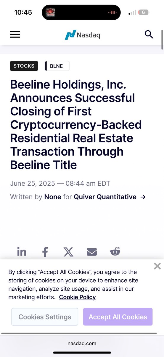 101Sun1's tweet image. I respect your open mind, kept my $iren but sold my $corz that I bought .15 during the bk in 22. @mikealfred taught me a lot just listening to him on spaces. 

Im looking for cross roads of digital assets and traditional finance.

I rotated into $BLNE bc 
-80 million market cap
-…