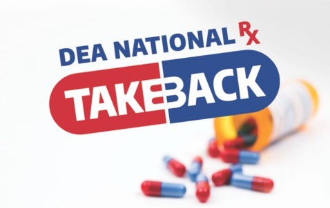 Save the date - October 25th from 10am-2pm- APD will be taking part in the DEA Nat'l Drug Takeback event.