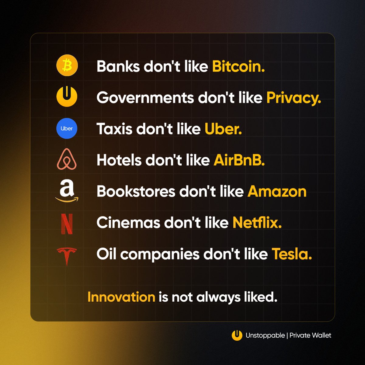 不可阻挡的私人货币概念插图