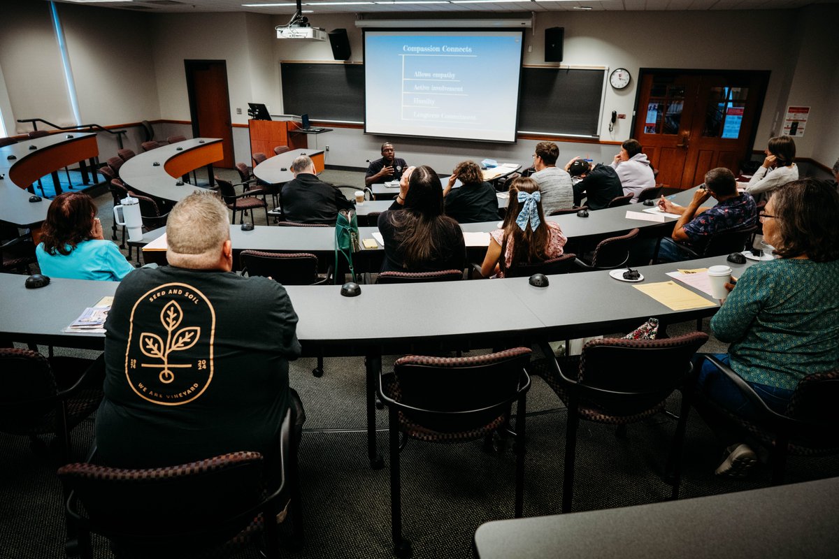 We were honored to host Chris Fletcher, Director of Mobilization at Handi*Vangelism Ministries International (HVMI), at our CRM Annual Conference.  
Chris shared powerful insights on how we can expand our hearts—and ministries—to better embrace those with special needs in our