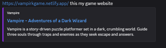 BE AWARE OF THIS SC@M! THEY TAKE OVER YOUR PC WITH A EXE DOWNLOAD!!! 
I thought it was a game but it was not!
Test your friends on Discord if any of them send you this! It might not be them!!!